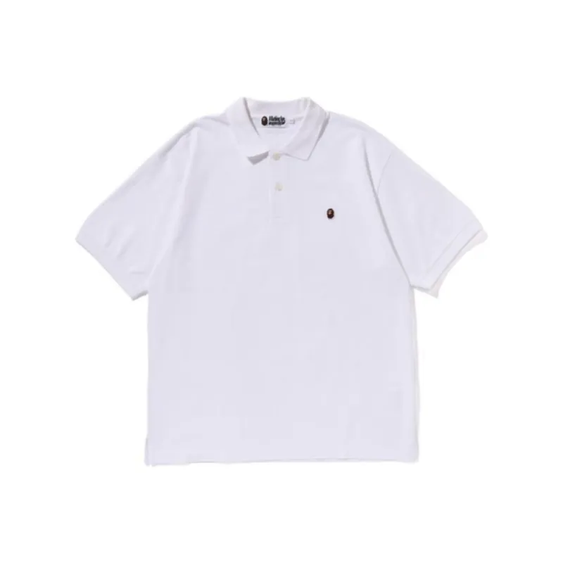 Bape One Point Relaxed Fit Polo Shirt-2
