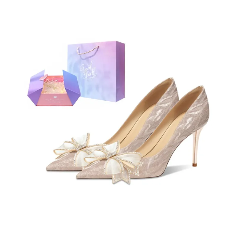 MABEL&CO Starry Sky Lover Slim Heel High Heels Women's-6