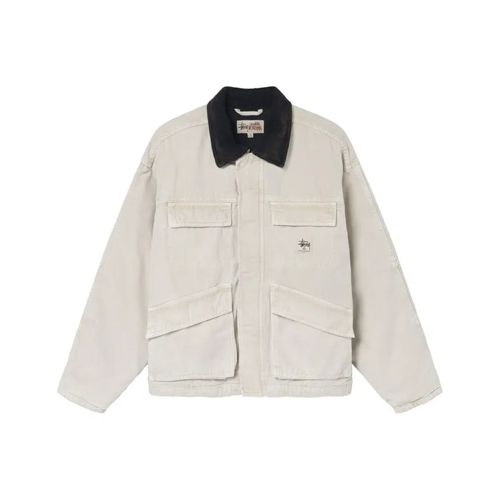 Stussy Washed Canvas Shop Jacket-10