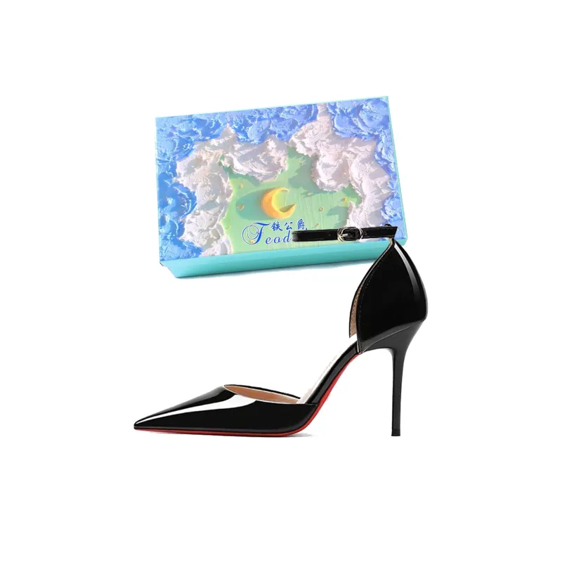 Feo Dvke Slim Heel High Heels Women's Gift Box Set-7