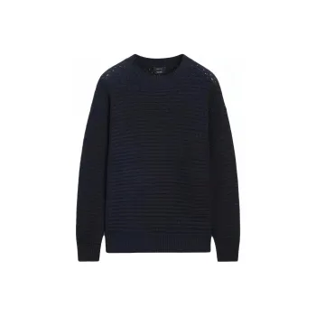Massimo Dutti Knitwear Men's Navy Blue