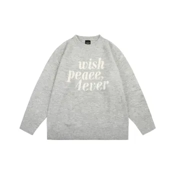 4EVER LAB Sweater Unisex Heather Gray