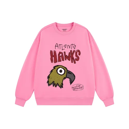 AFTER SCHOOL SPECIAL Sweatshirt Unisex Dark Green Watermelon Pink