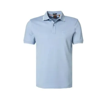 HUGO BOSS Polo Shirt Men's Light Blue