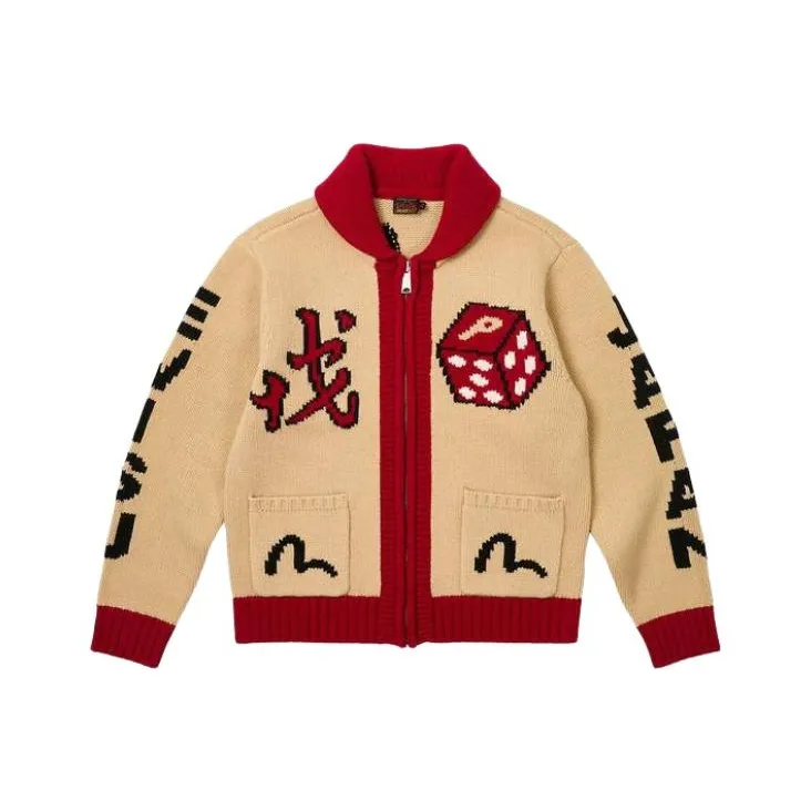 PALACE X Evisu Dice Cowichan Knit-0