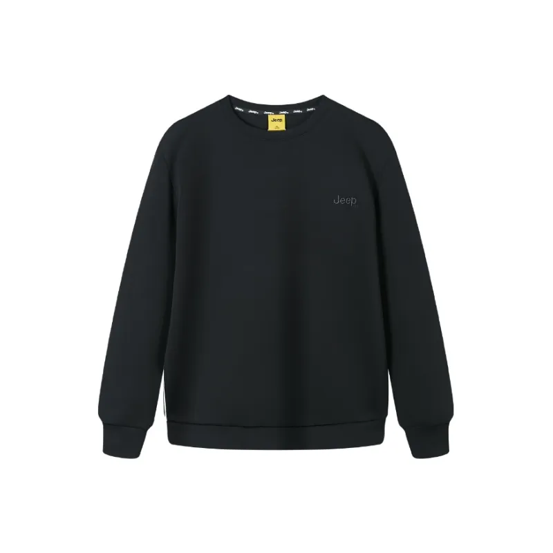Jeep Sweatshirt Unisex Pure Black-0