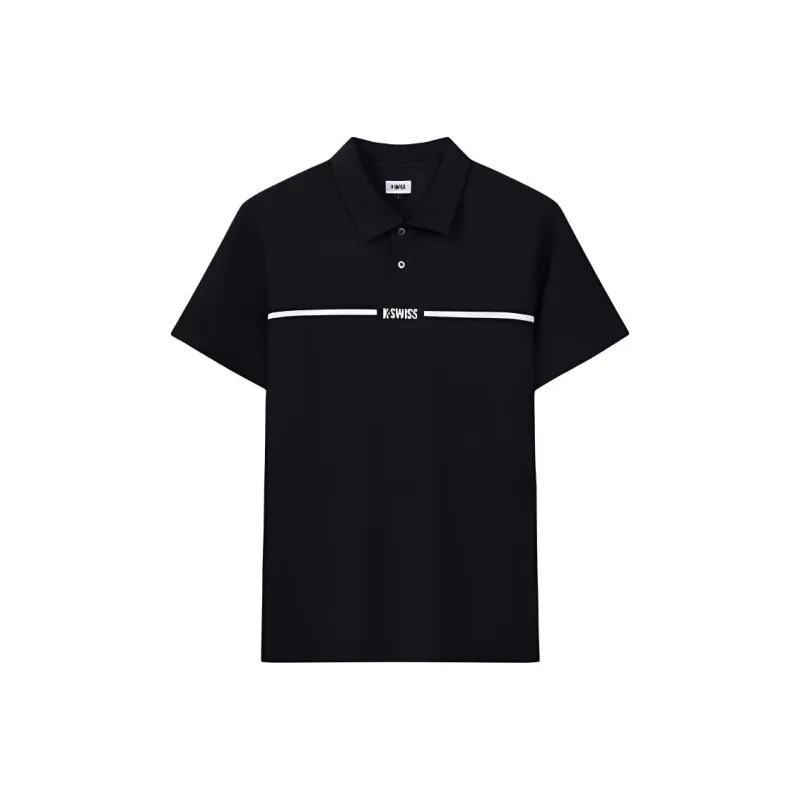 KSWISS Polo Shirt Men's Jet Black-0