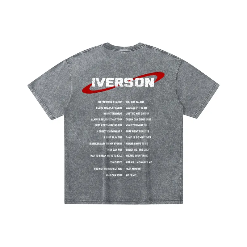 AI3 Iverson China Series T Shirt Unisex-6