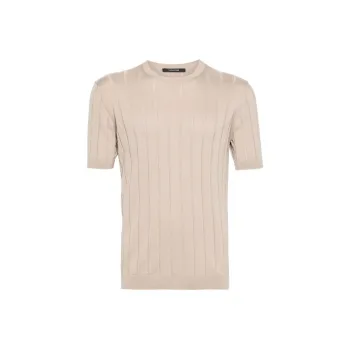 Tagliatore Kirk Wide-ribbed Polo Shirt