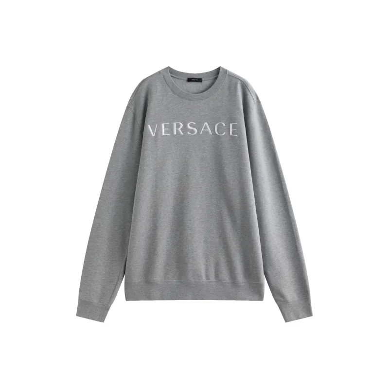 VERSACE FW24 Sweatshirt Men's Gray-0