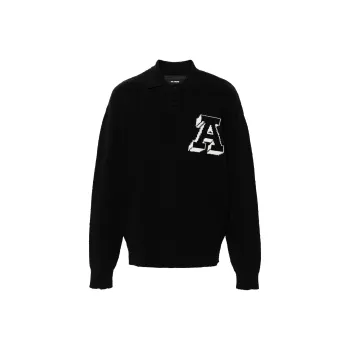 Axel Arigato Team Long Sleeved Polo Jumper