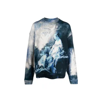 Roberto Cavalli Sweater Men's Blue
