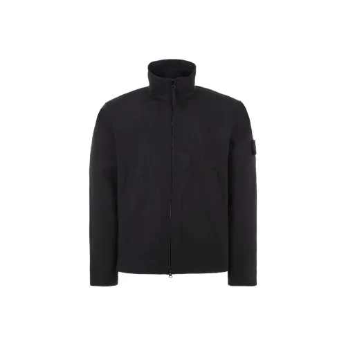 STONE ISLAND Jackets Coats Men's Black