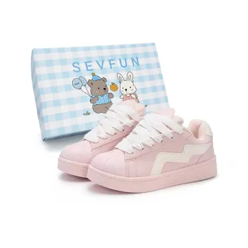 7 SEVFUN Low Top Skateboard Shoes Women's Box