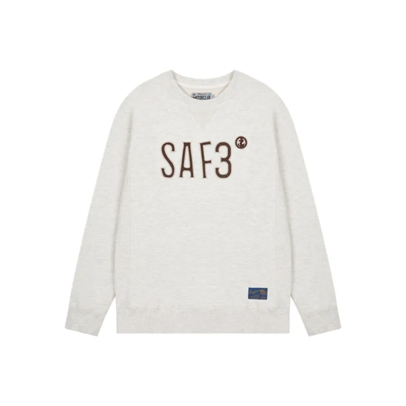 Safarispot REGION MOTORS CLUB LOGO CREWNECK Sweatshirt Men's CREAM/Cream-0
