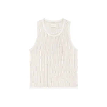 AIME LEON DORE Tank Tops Unisex White