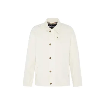 BARBOUR SS24 Jackets & Coats Unisex White