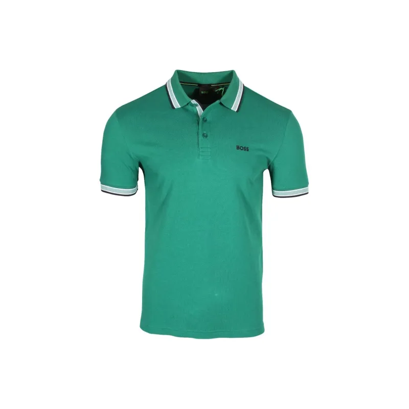 HUGO BOSS Polo Shirt Men's Green-0