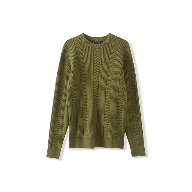 I'm David Knitwear Unisex Green-0