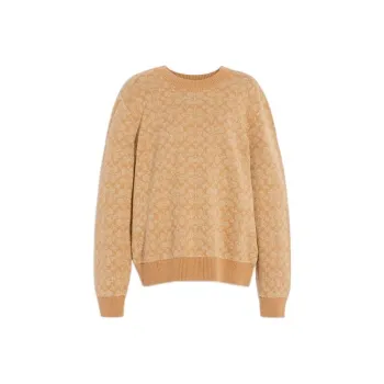 COACH Sweaters Men Camel