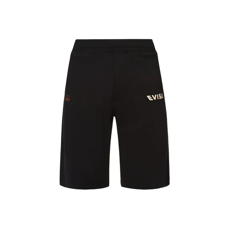 EVISU Sports Shorts Men Black-1