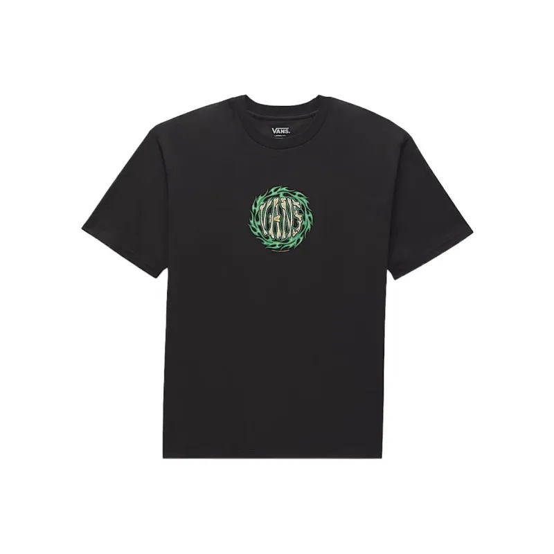 Vans 2K Flame T Shirt T Shirt Men's Black-0