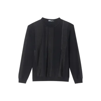 ANDREW MACKENZIE Sweater Men's Black