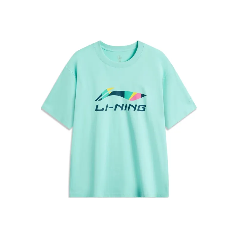 LiNing T-Shirt Unisex Ceramic Turquoise-0