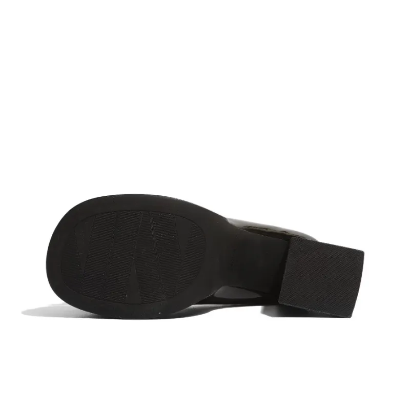 Be Good Chunky Heel High Heels 8cm Women's-8