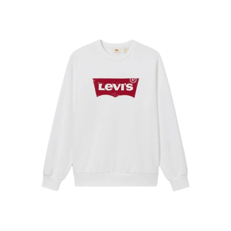 Levis Sweatshirts Men White-0