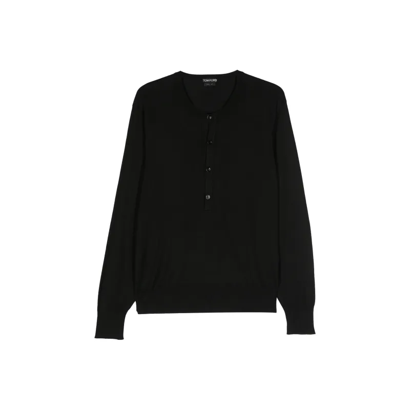 TOM FORD Crewneck Fine Knit Top-0