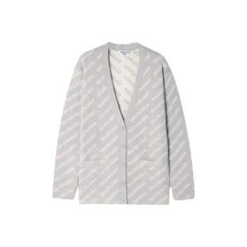Balenciaga Knitwear Men Gray