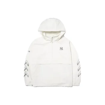 MLB New York Yankees Jacket Unisex Ivory White