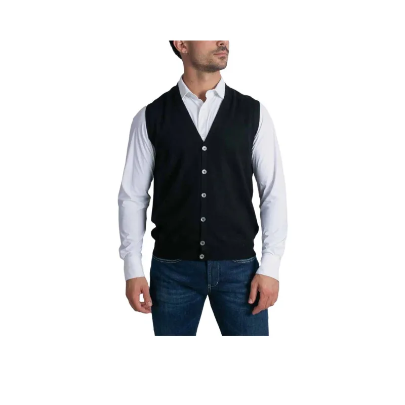 Gran Sasso Sweaters Men Black-0