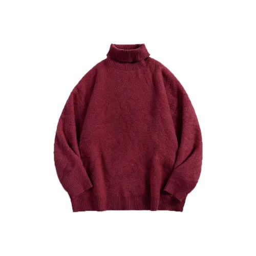KFKU Sweaters Unisex Red