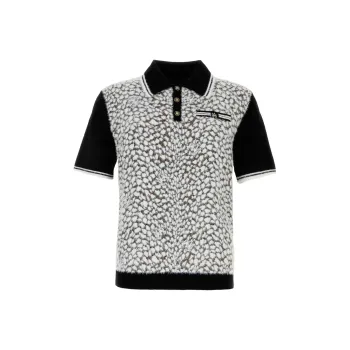 AMIRI Ma Leopard Polo Shirt