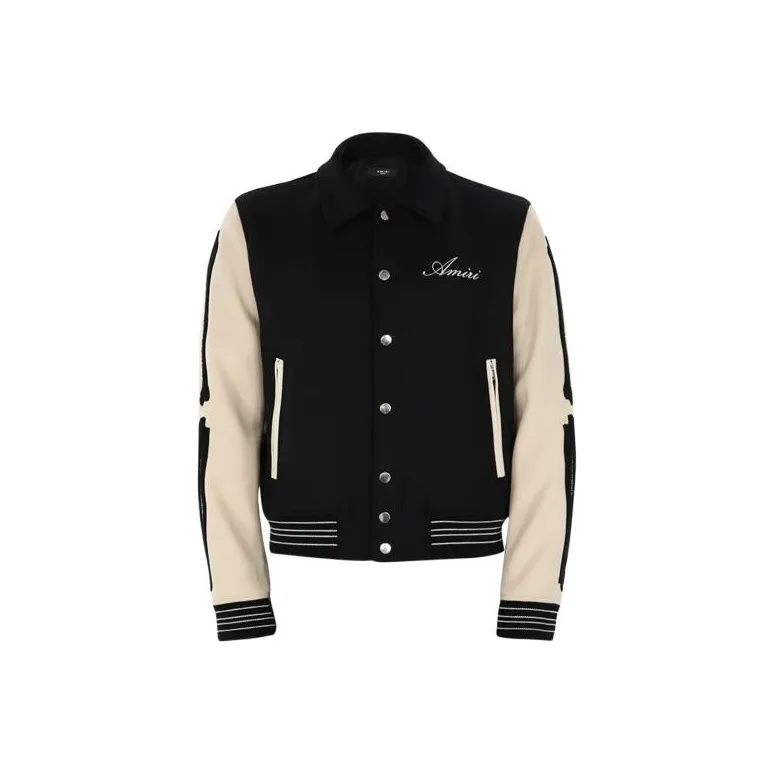 AMIRI Bones Varsity Jacket-0