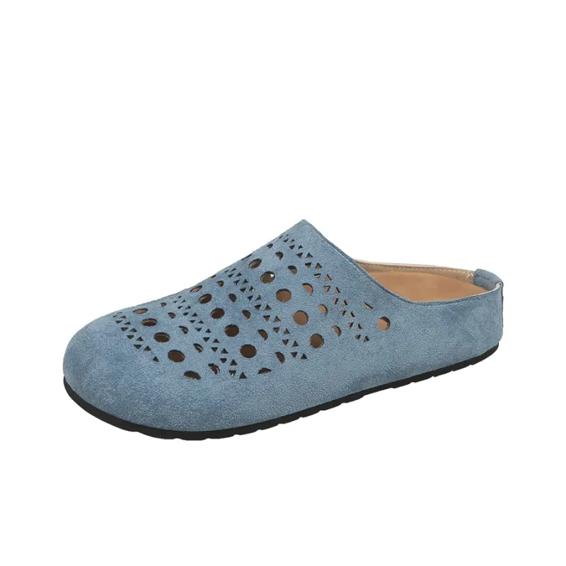 Puppytown Rubber Sole Slip Resistant Abrasion Resistant Closed Toe Slippers Women's-0