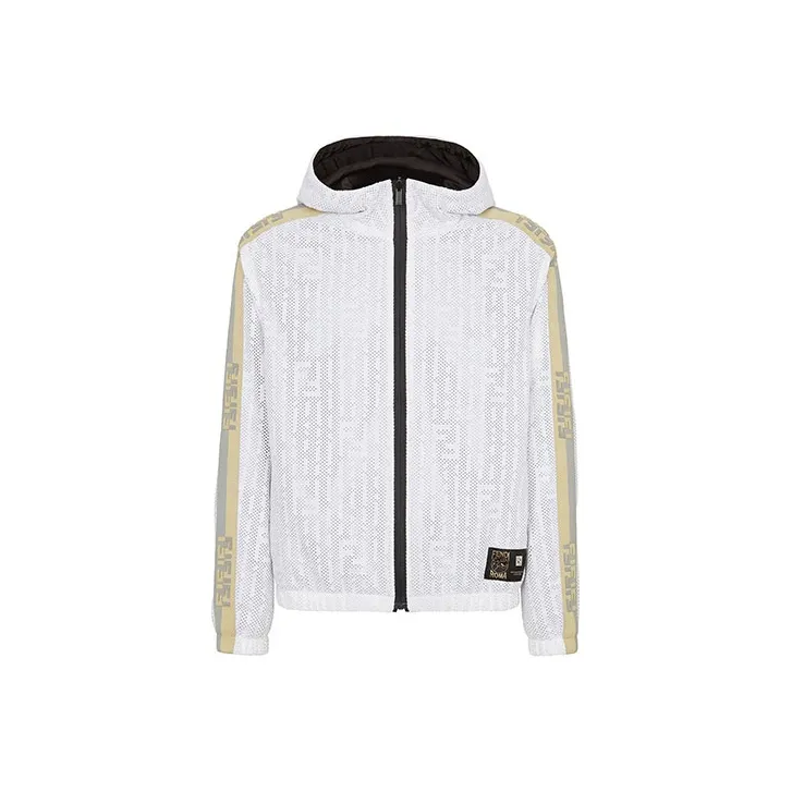 FENDI Jackets Men White-0