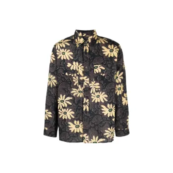 NANUSHKA Floral Print Shirt Jacket