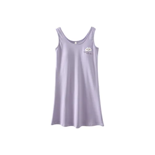 FENTENGCARE Nightgown Women's Violet