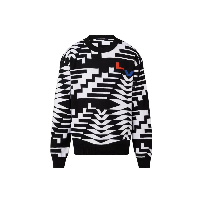 LOUIS VUITTON FW23 Knitwear Men's Black-0