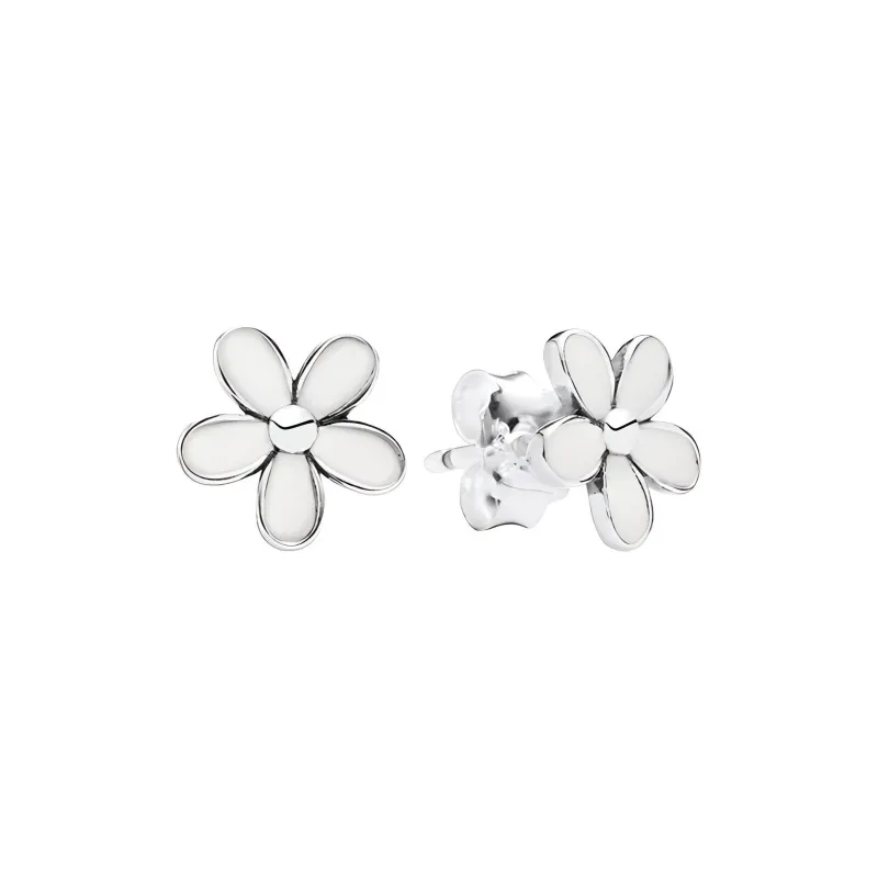 Pandora 925 Sterling Silver Stud Earrings Women's-0