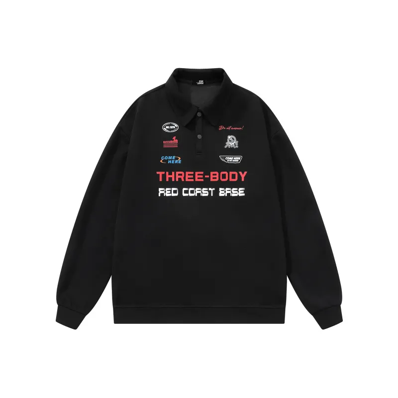 THREE BODY Polo Shirts Unisex-2