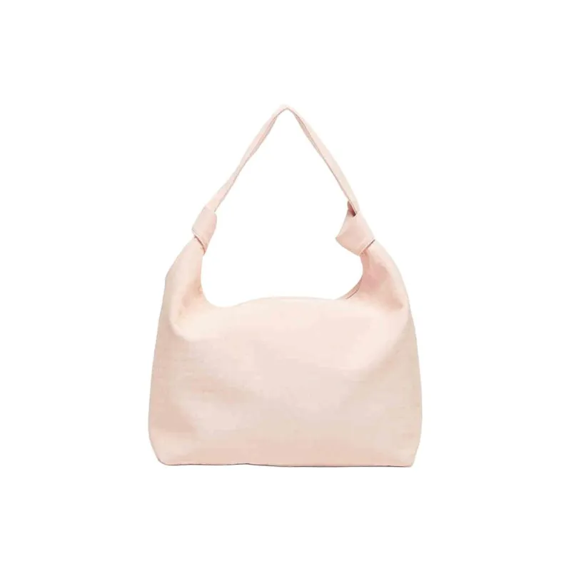 Three Blessings PU Crossbody Bag, Shoulder Bag Medium Size Women's Pure White/Pink/Spring Green/Black/Brown-8
