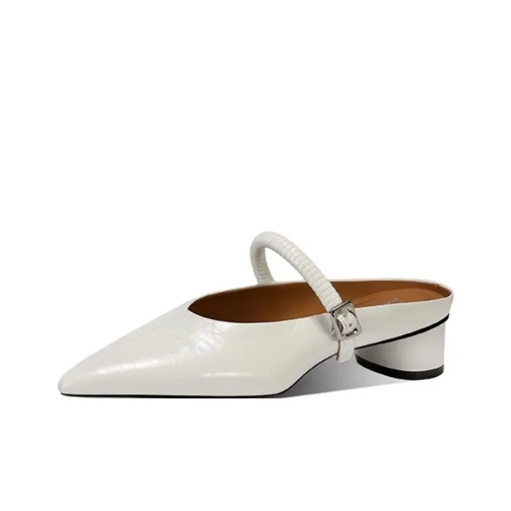 JESSICA SOPHIA Rubber Sole Metal Abrasion Resistant Slip Resistant Closed Toe Slippers Women's-5