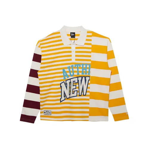 New Era Polo Shirts Unisex Yellow