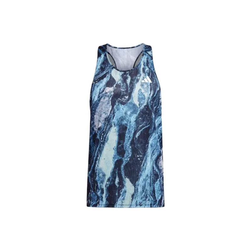 Adidas Airchill Tank Tops Men Blue-0