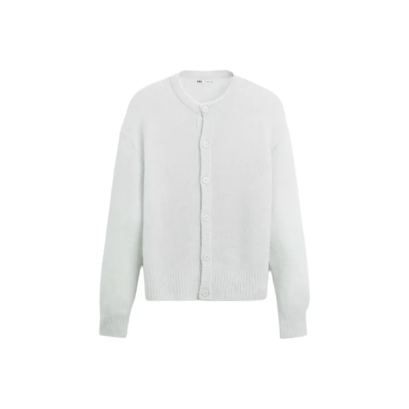 ZARA Sweaters Men Light Blue-0