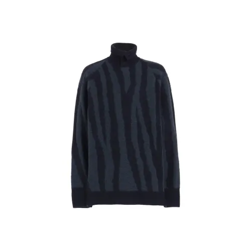 Yohji Yamamoto POUR HOMME FW24 Sweater Men's Marine Blue